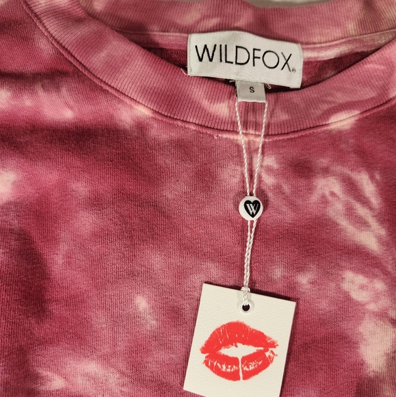 NWT Women's Wildfox Dead Or Alive Road Trip Tye Dye Sweatshirt - Picture 2 of 10